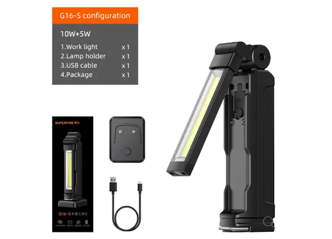 Ліхтар Superfire G16-S Black Фото 2